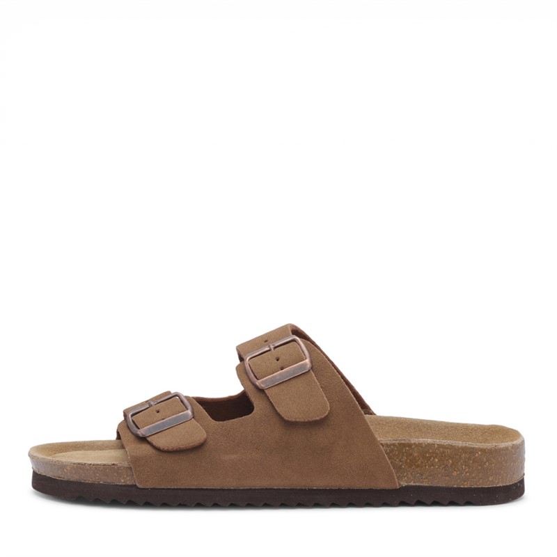 CPH Comfort Børne Sandaler med To Remme Camel
