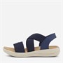 CPH Comfort Sandales Femme élastiques chunky Navy