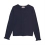 Creamie Piger Pointelle Veste Marineblå