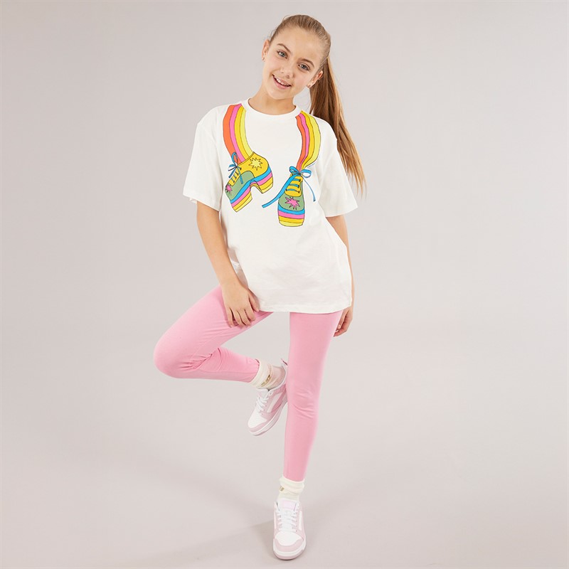 STELLA McCARTNEY Girls T-Shirt Ivory