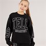 STELLA McCARTNEY Girls Sweatshirt Nero Lavato