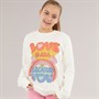 STELLA McCARTNEY Girls Sweatshirt Ivory