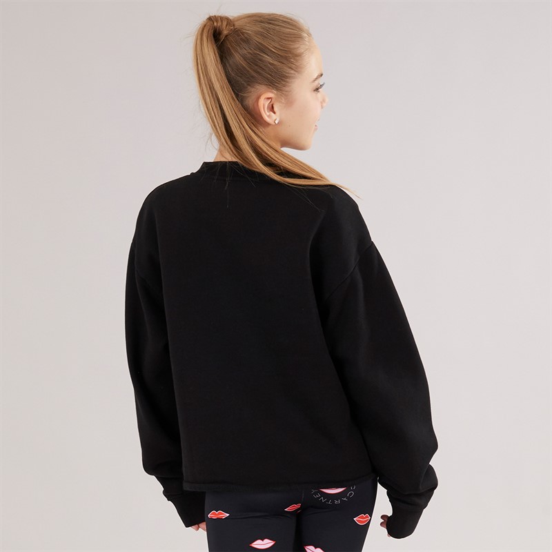 STELLA McCARTNEY Girls Sweatshirt Nero Lavato