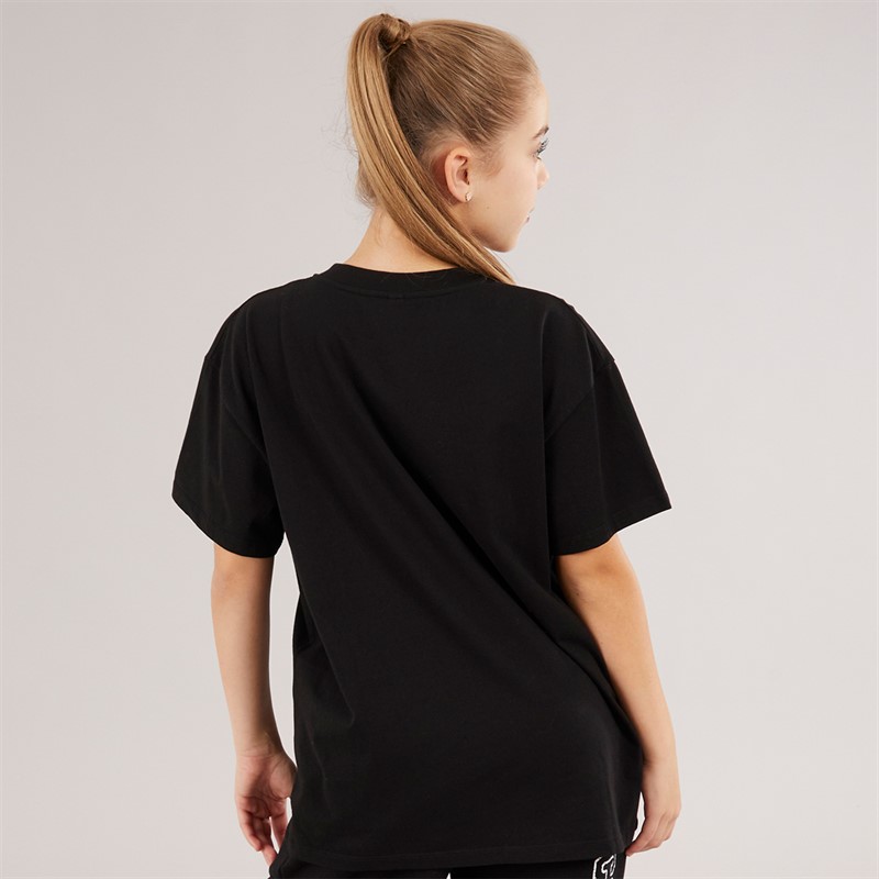 STELLA McCARTNEY Girls T-Shirt Nero Lavato