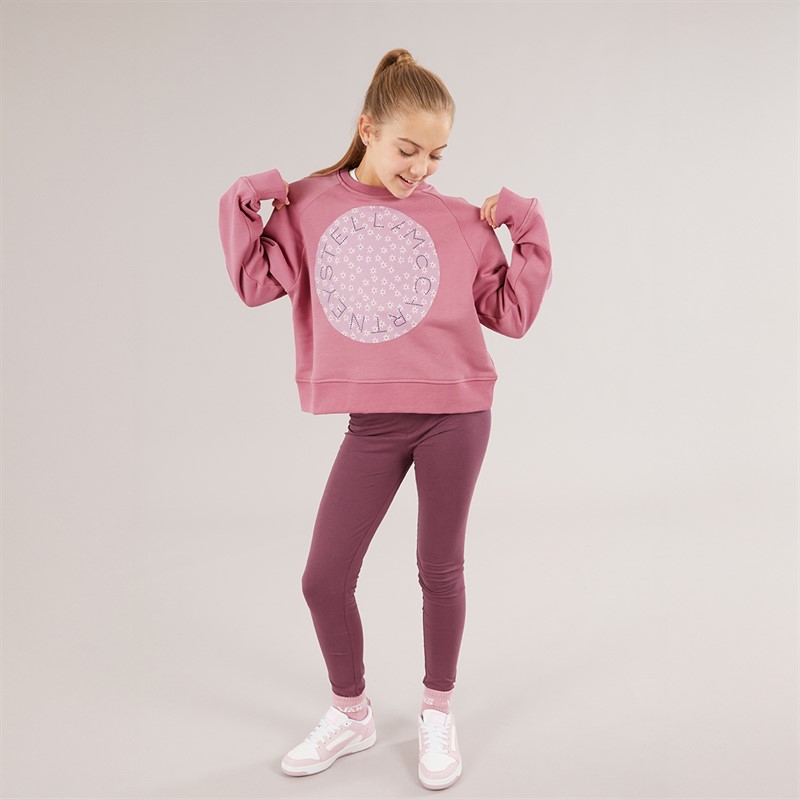 STELLA McCARTNEY Girls Sweatshirt Vintage Pink