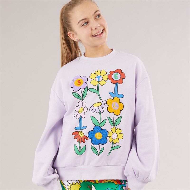 STELLA McCARTNEY Girls Sweatshirt Purple