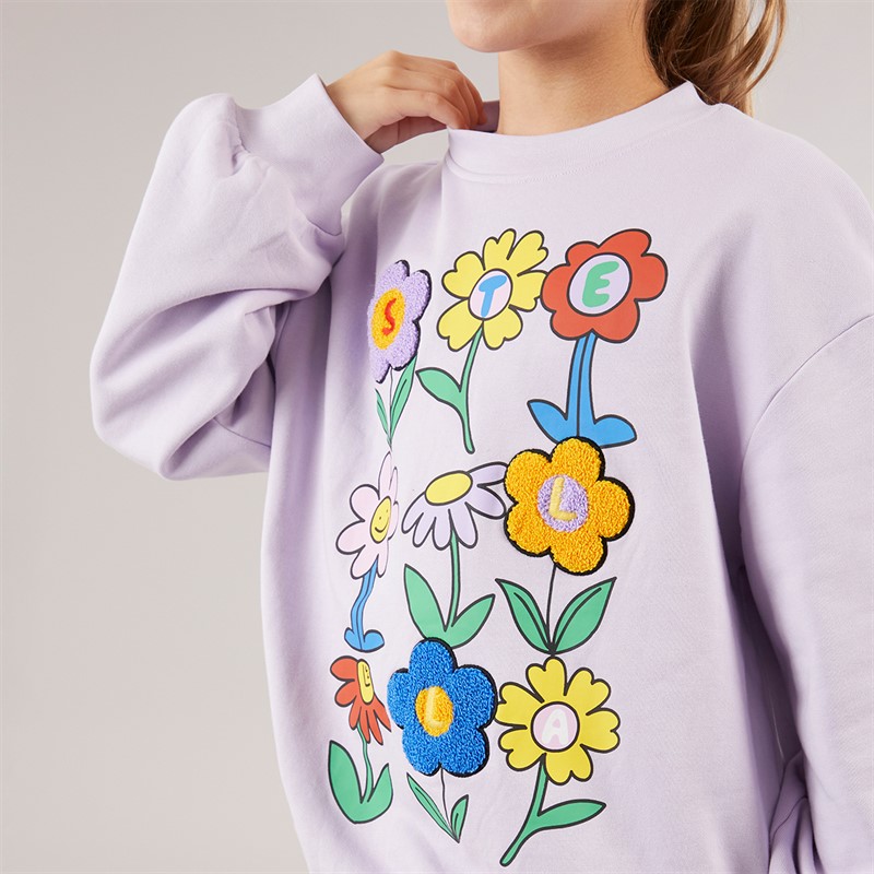 STELLA McCARTNEY Girls Sweatshirt Purple