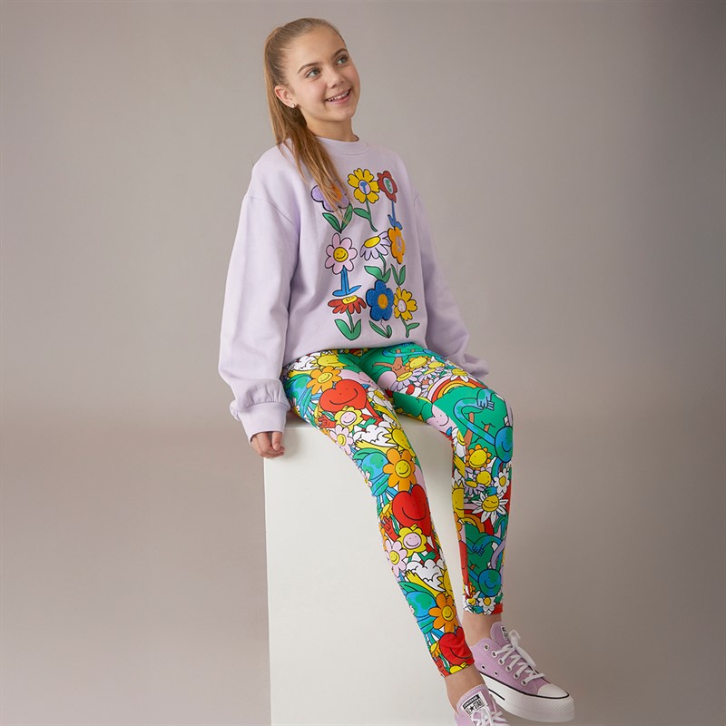 STELLA McCARTNEY Girls Sweatshirt Purple