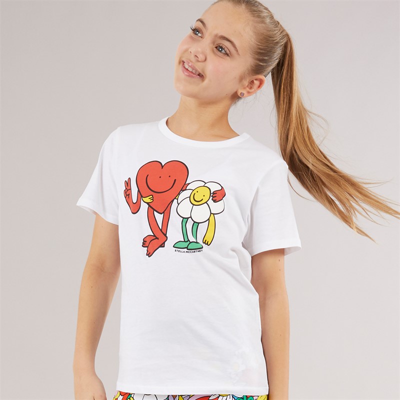 STELLA McCARTNEY Girls T-Shirt White