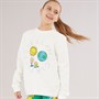 STELLA McCARTNEY Girls Sweatshirt Ivory