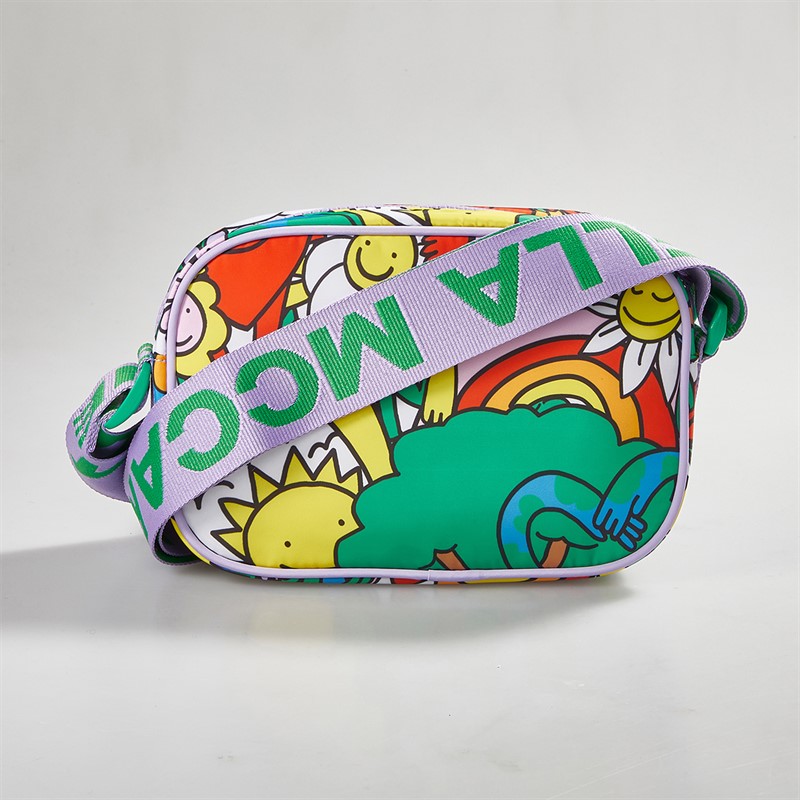 STELLA McCARTNEY Girls Earth Gang Shoulder Bag Multicolour/Multicolour Multicolor/Multicolo