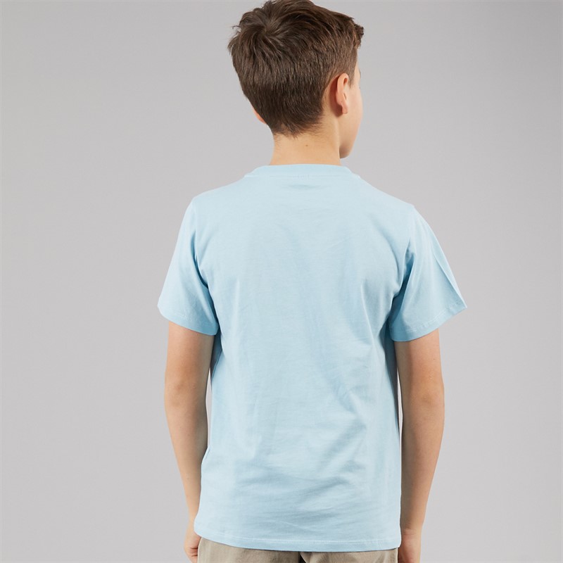 STELLA McCARTNEY Boys T-Shirt Azure Blue Azure-Blue