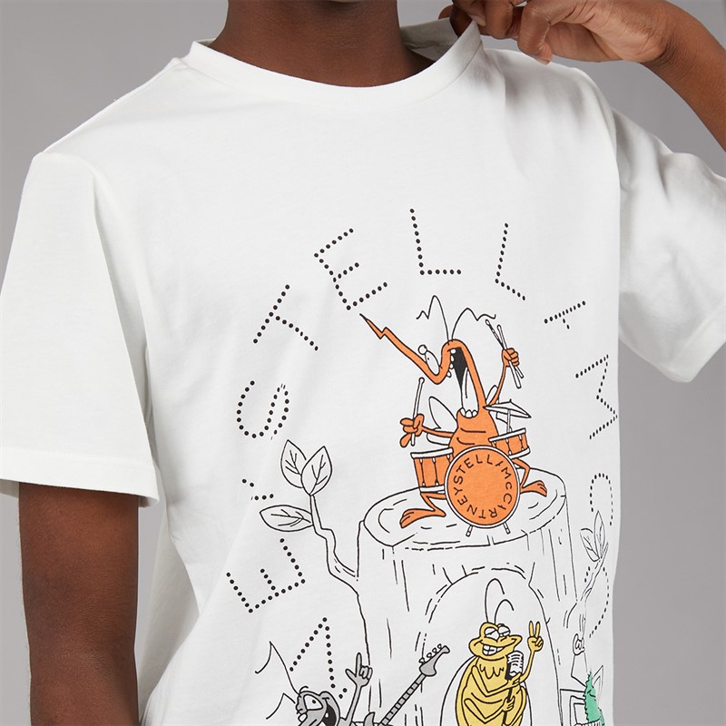 STELLA McCARTNEY Boys T-Shirts Ivory