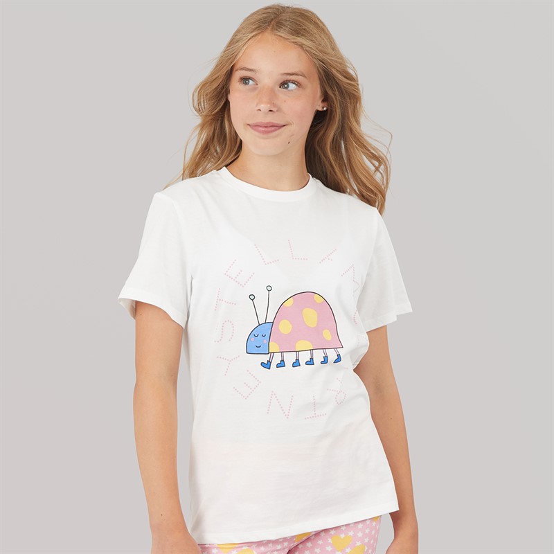STELLA McCARTNEY Girls T-Shirts Ivory