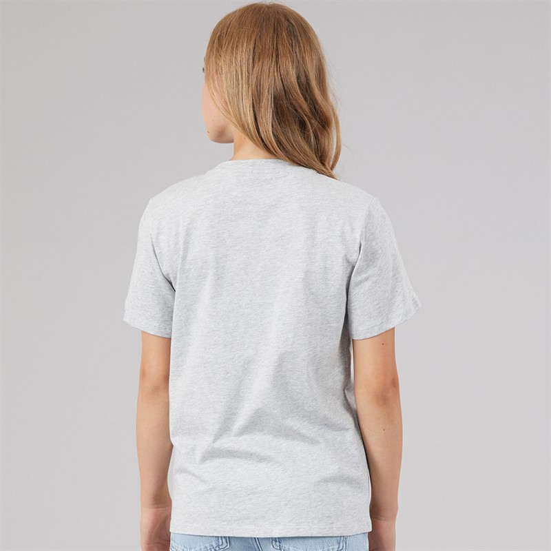STELLA McCARTNEY Girls T-Shirts Grigio Medio Melange Grigio Medio Mel.