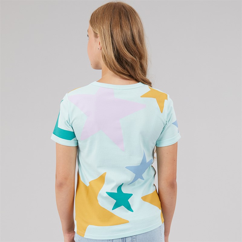 STELLA McCARTNEY Girls T-Shirt Light Blue