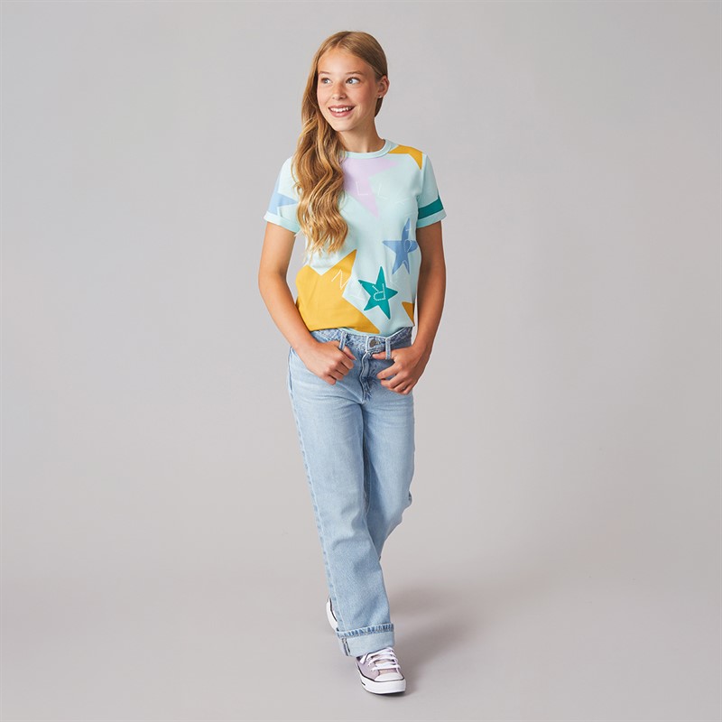 STELLA McCARTNEY Girls T-Shirt Light Blue