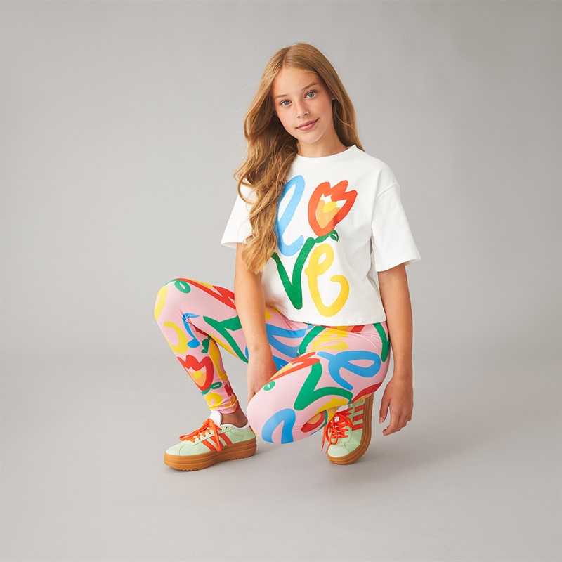 STELLA McCARTNEY Girls Leggings Rosa/Multicolor