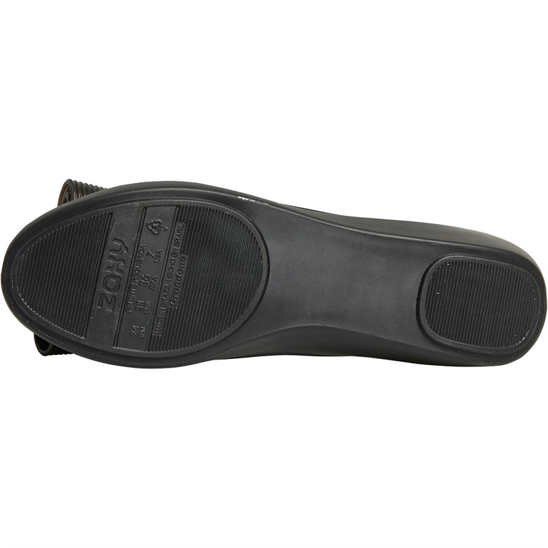 zaxy Womens Gracious Ribbon Shoes Black