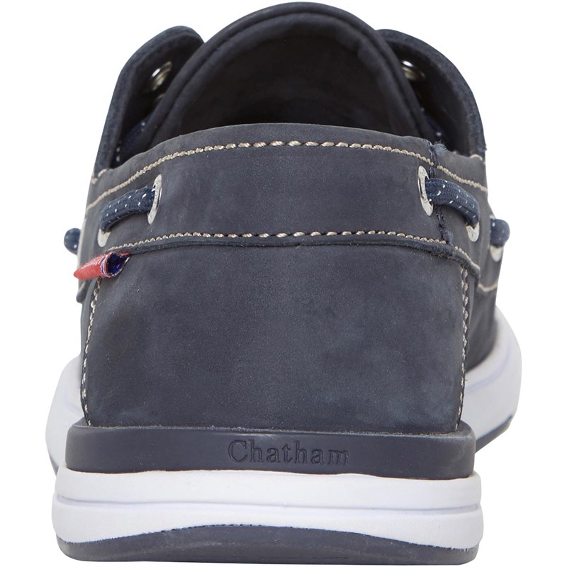 Chatham Marine Mens Hastings Deck Shoes Navy