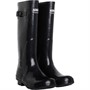 Chatham Marine Womens Belton Tall Wellington Boots Black Gloss