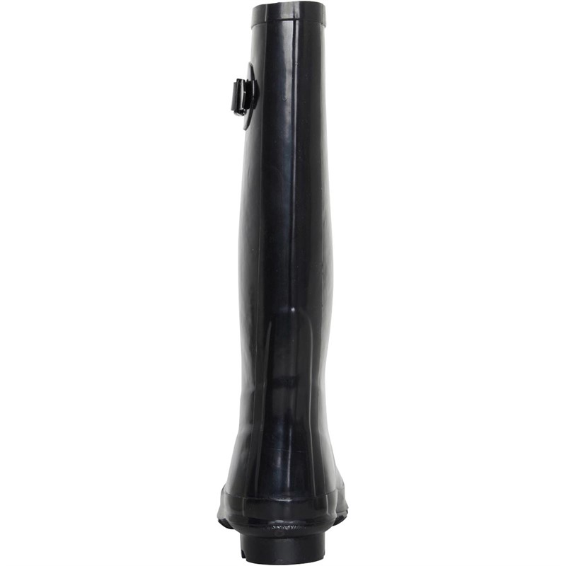 Chatham Marine Womens Belton Tall Wellington Boots Black Gloss
