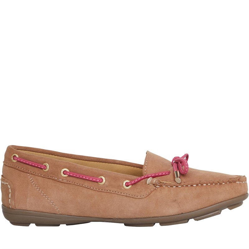 Chatham Marine Womens Paxos Driving Moccasins Tan