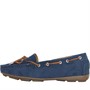 Chatham Marine Womens Paxos Driving Moccasins Navy