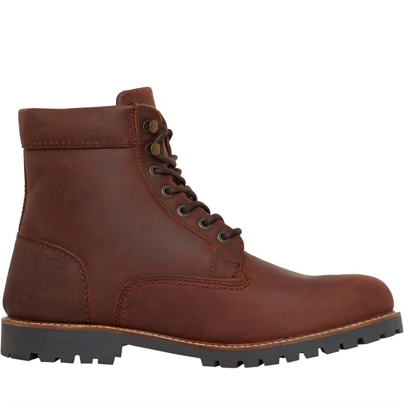 Chatham Marine Mens Orton Boots Red Brown