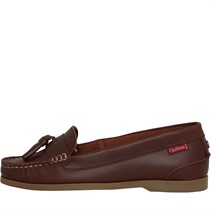 Chatham Marine Womens Arora Boat Shoes Dark Brown