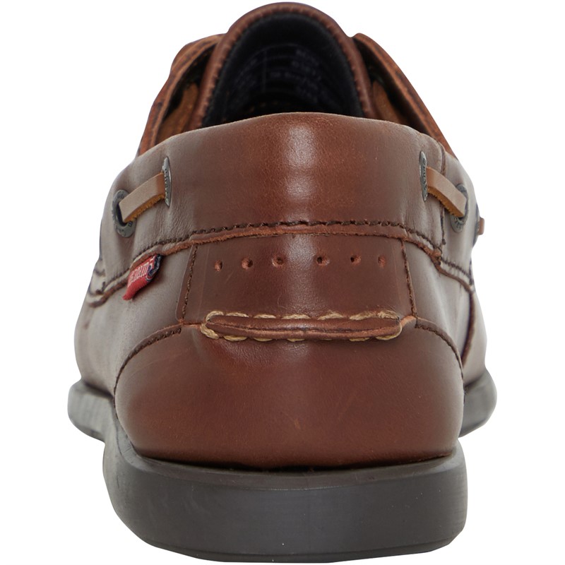 Chatham Marine Mens Bow Deck Shoes Dark Brown/Dark Gum