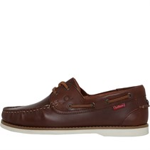 Chatham Marine Mens Dartmouth Deck Shoes Dark Brown