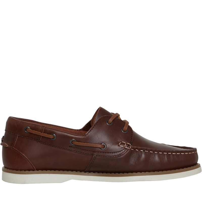 Chatham Marine Mens Dartmouth Deck Shoes Dark Brown