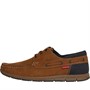Chatham Marine Mens Kerrier Deck Shoes Light Brown/Navy