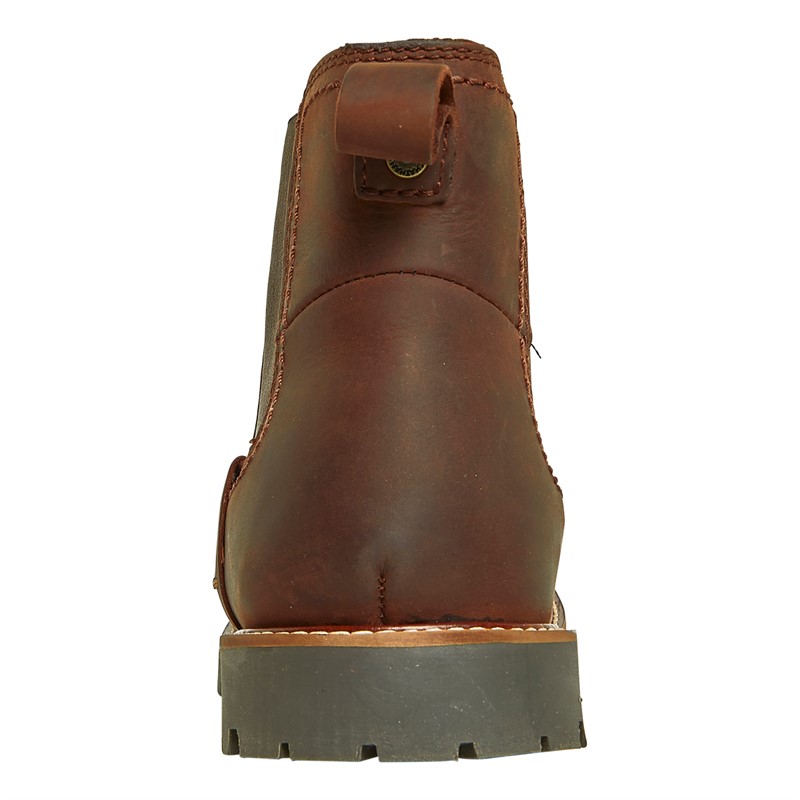 Chatham Marine Mens Quantock Boots Chocolate