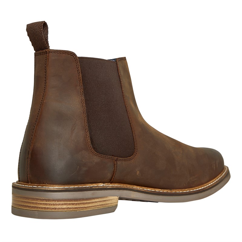 Chatham Marine Mens Wenlock Chelsea Boots Brown