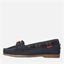 Chatham Marine Womens Rema Boat Shoes Navy/Brown