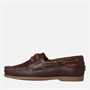 Chatham Marine Womens Willow Boat Shoes Dark Brown