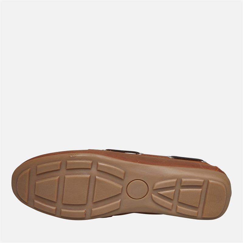 Chatham Marine Womens Agios Deck Shoes Dark Tan