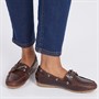 Chatham Marine Womens Agios Deck Shoes Dark Brown
