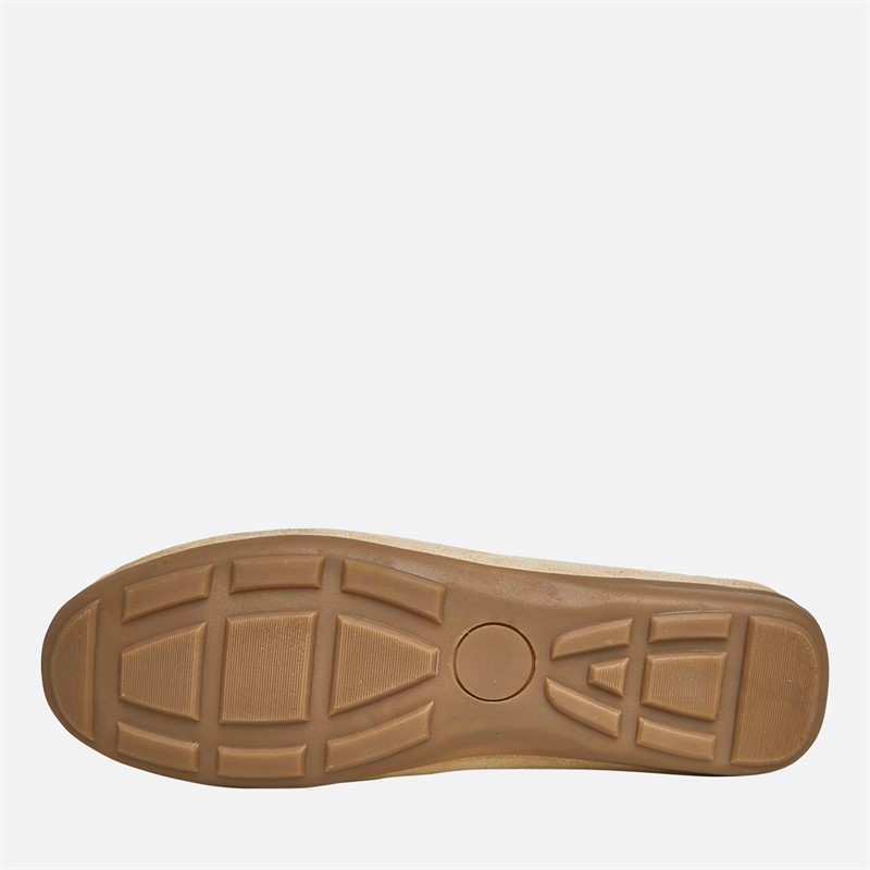 Chatham Marine Womens Paxos Driving Moccasins Sand