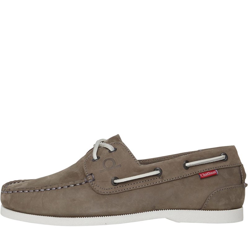 grey deck shoes