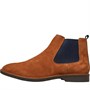 Cavani Mens Arizona Suede Chelsea Boots Rust