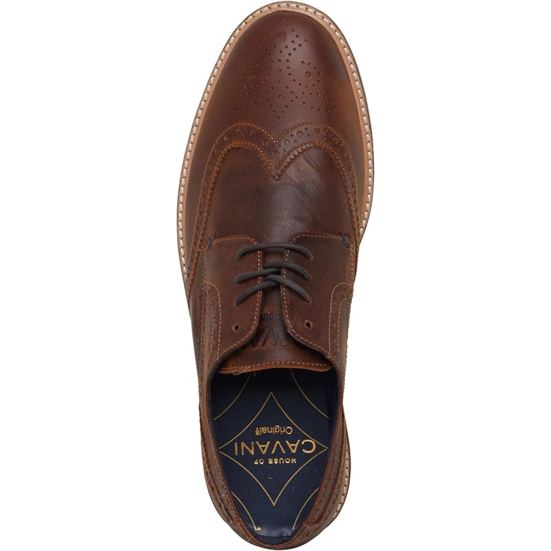 Cavani Chaussures Kalahari Homme Marron Havane