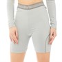 SIANMARIE Womens Contrast Contour Cycle Shorts Grey