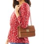 PAUL COSTELLOE Dame Shoulder Håndtasker Gyldenbrun