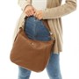PAUL COSTELLOE Dames Scoop Handtassen Tan