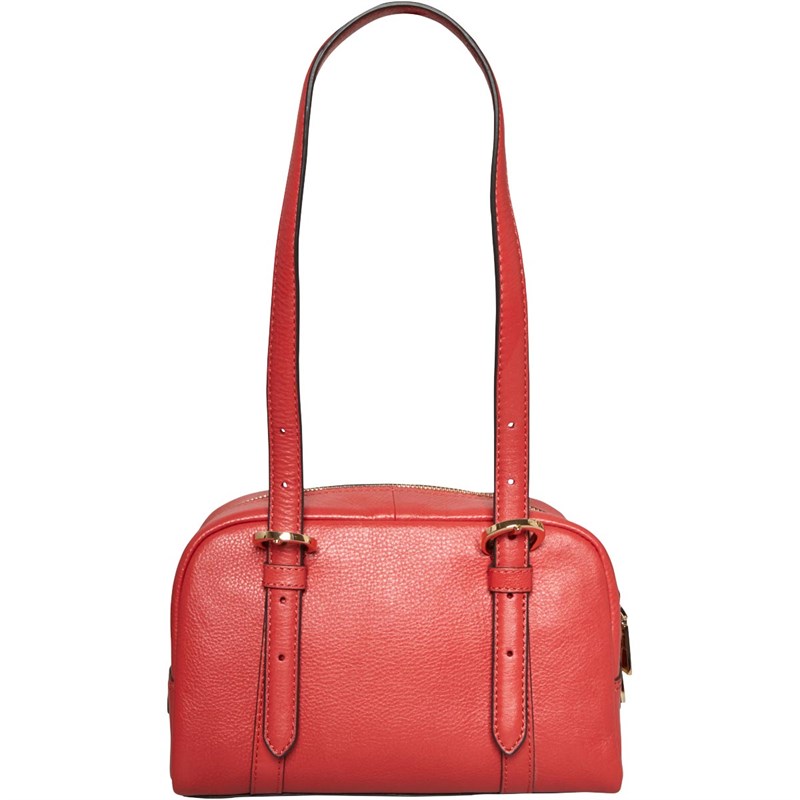 PAUL COSTELLOE Womens Kelani Shoulder Bag Red