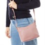 PAUL COSTELLOE Womens Shoulder Bag Pink 3cy