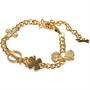 PAUL COSTELLOE Womens Sofia Bracelet Gold